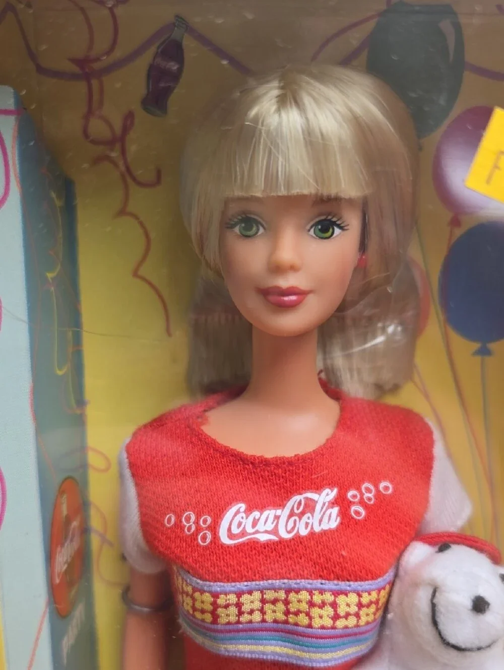 Coca Cola Barbie Party Doll 1998 Special Edition